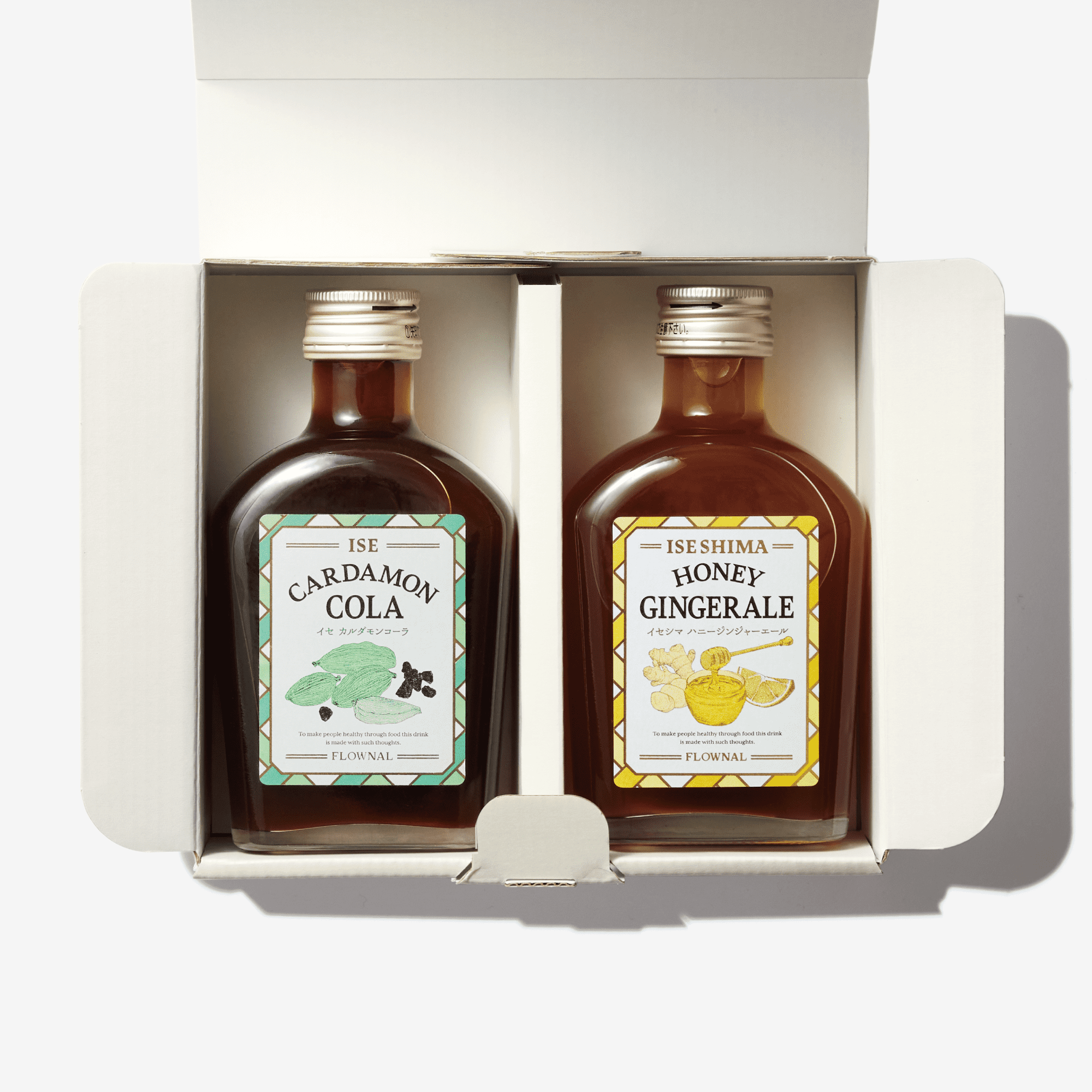 クラフトドリンク小瓶（200ml）2本セット | イセフローナルのギフト